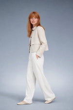 Avery Suede Cropped Jacket