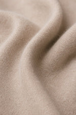 Camel-Hair Long Pointed Coat