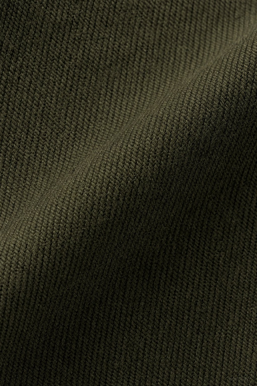 Chad Relaxed Zip Jacket in Forest