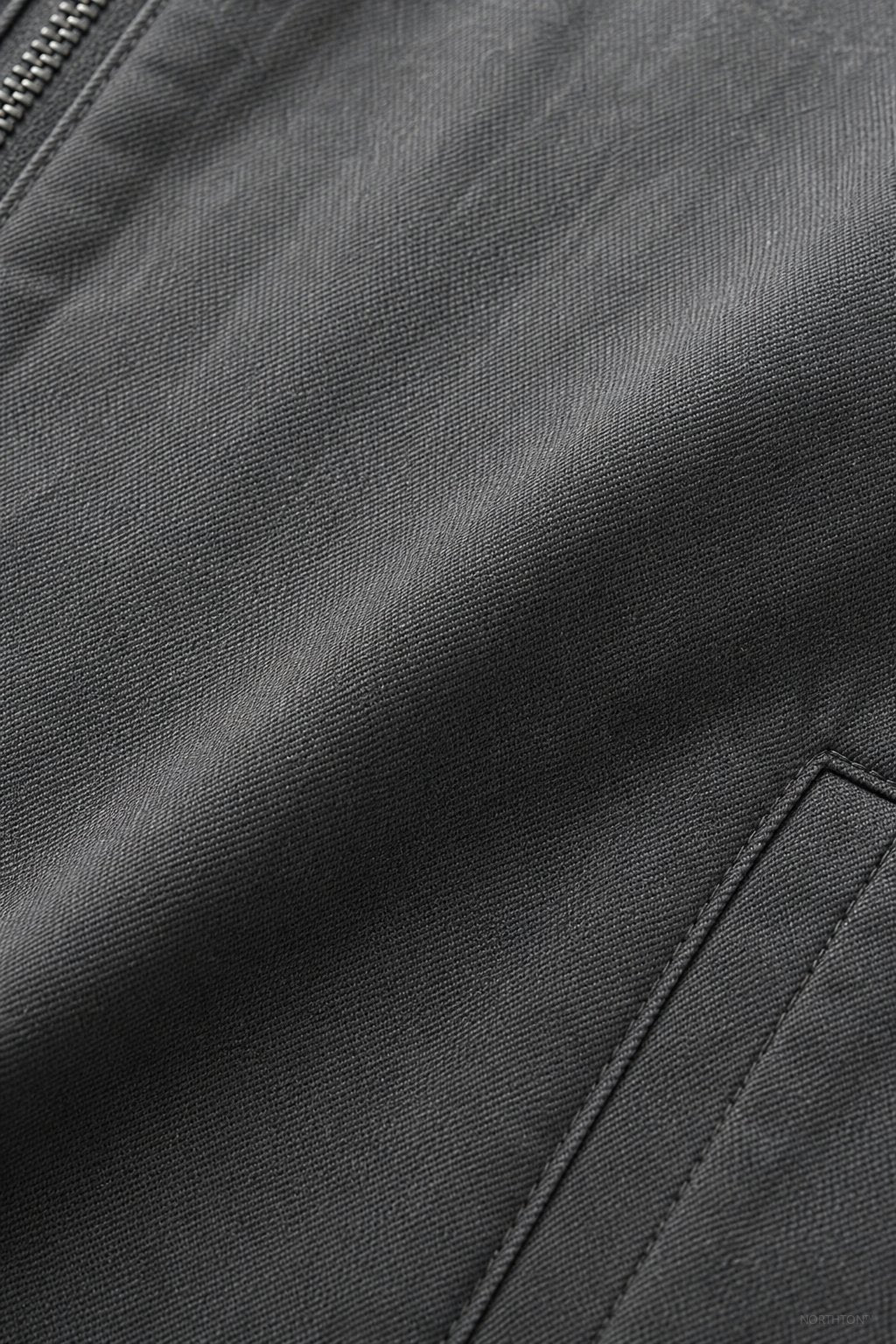 Chad Relaxed Zip Jacket in Gray