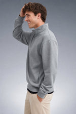 Chadsworth Half-Zip Gym Pullover in Grey