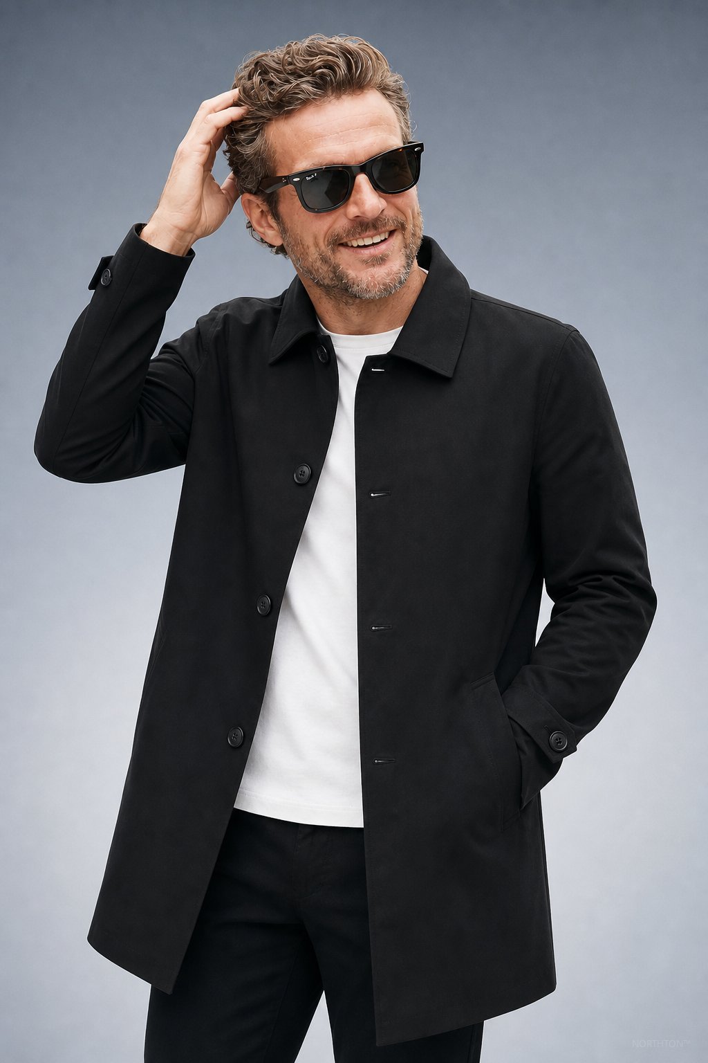 Galway Windbreaker in black