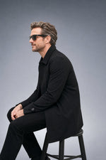 Galway Windbreaker in black