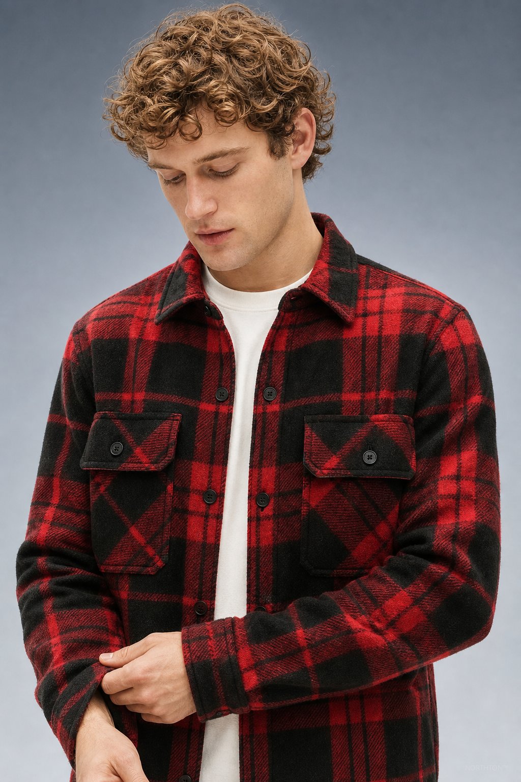 Nordic Woodsman Jacket in Maroon