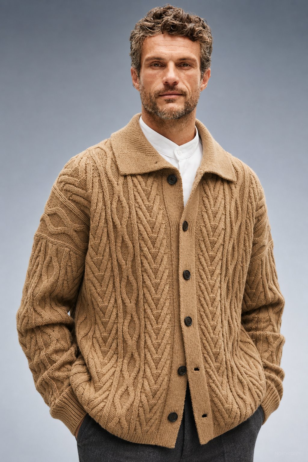 Providence Classic Cardigan in Vintage