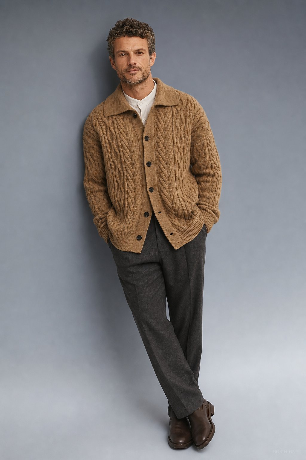 Providence Classic Cardigan in Vintage