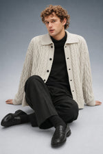 Providence Classic Cardigan in Grey