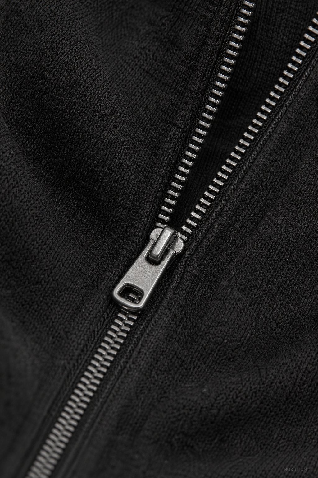 Sable Suede Jacket in Black