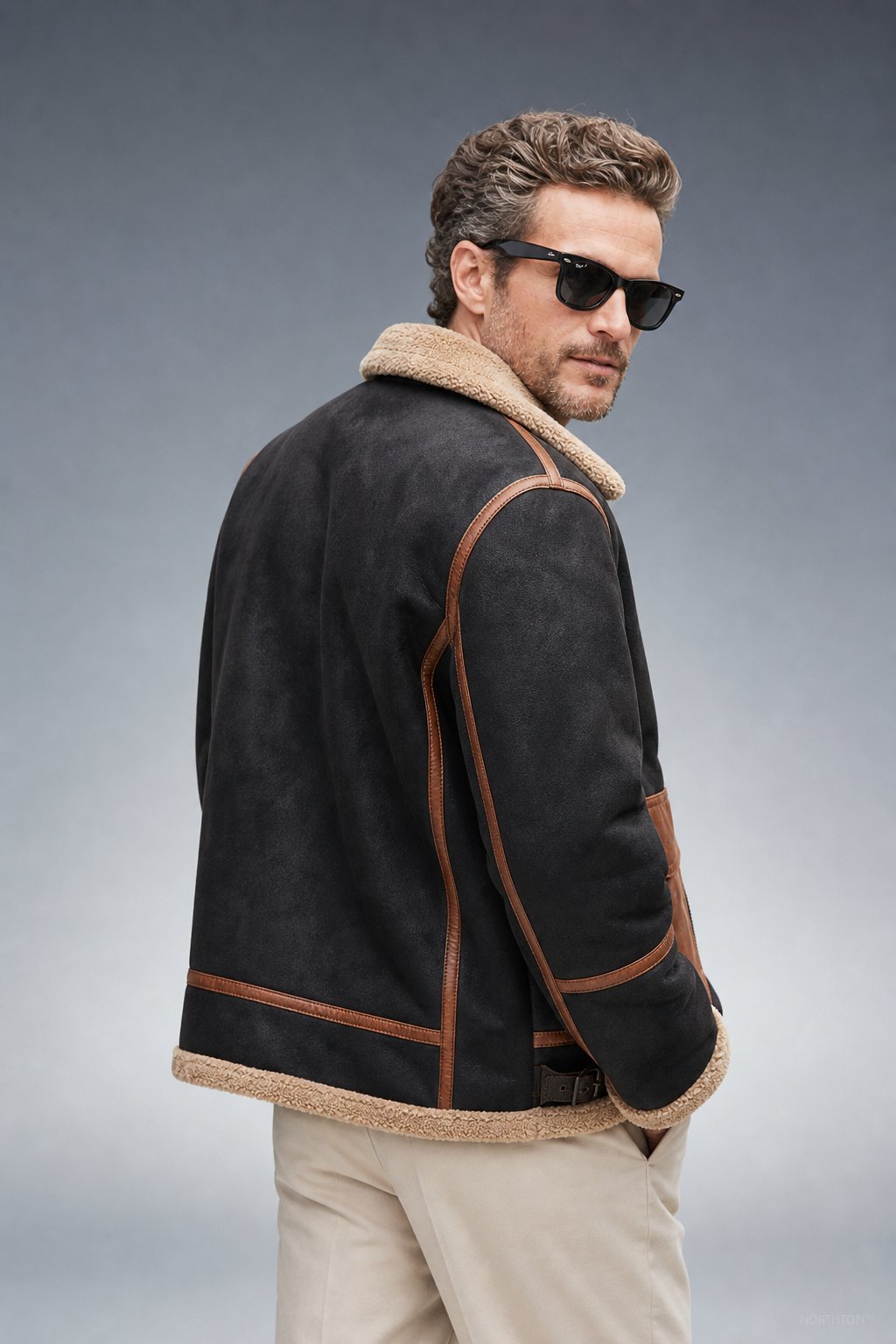 Vantage Velvet Fur Coat