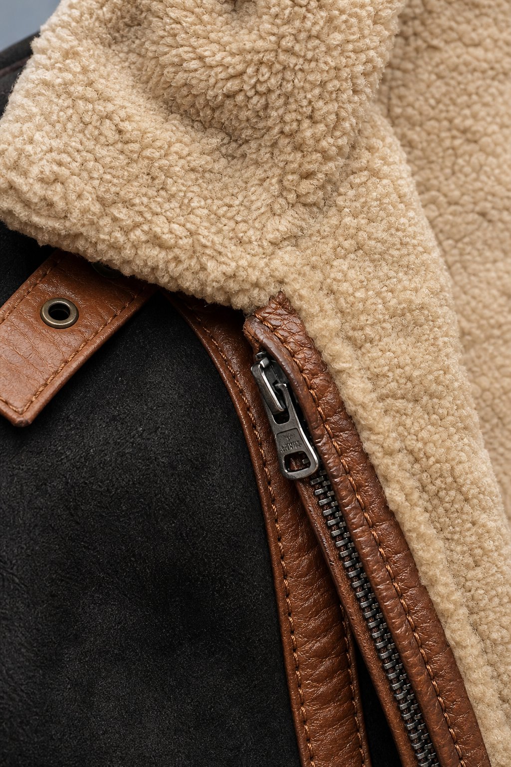 Vantage Velvet Fur Coat