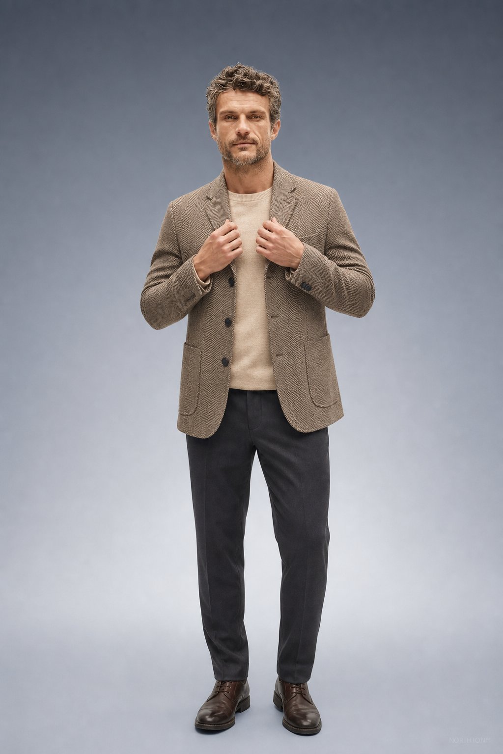 Vavilovo Blazer in Khaki
