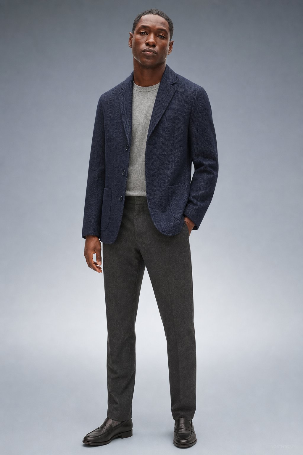 Vavilovo Blazer in Navy