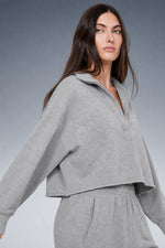 Weekender Comfort Hoodie in Light Gray