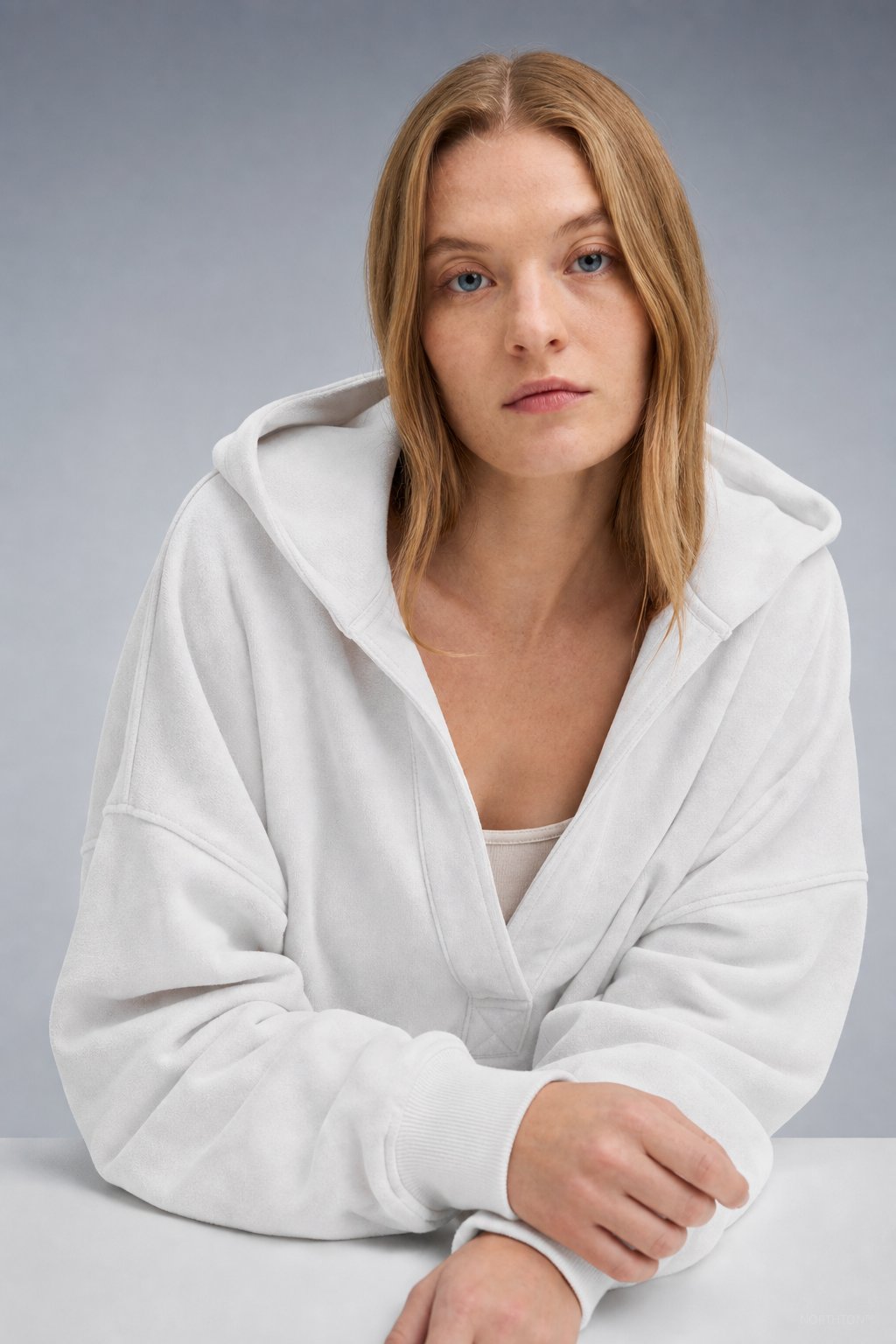 Weekender Comfort Hoodie in White