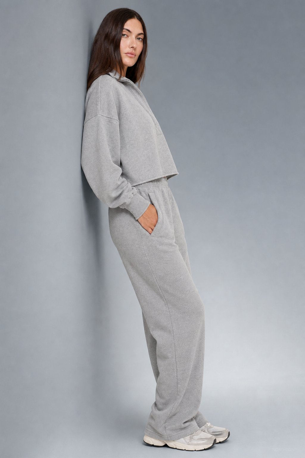 Weekender Comfort Hoodie in Light Gray