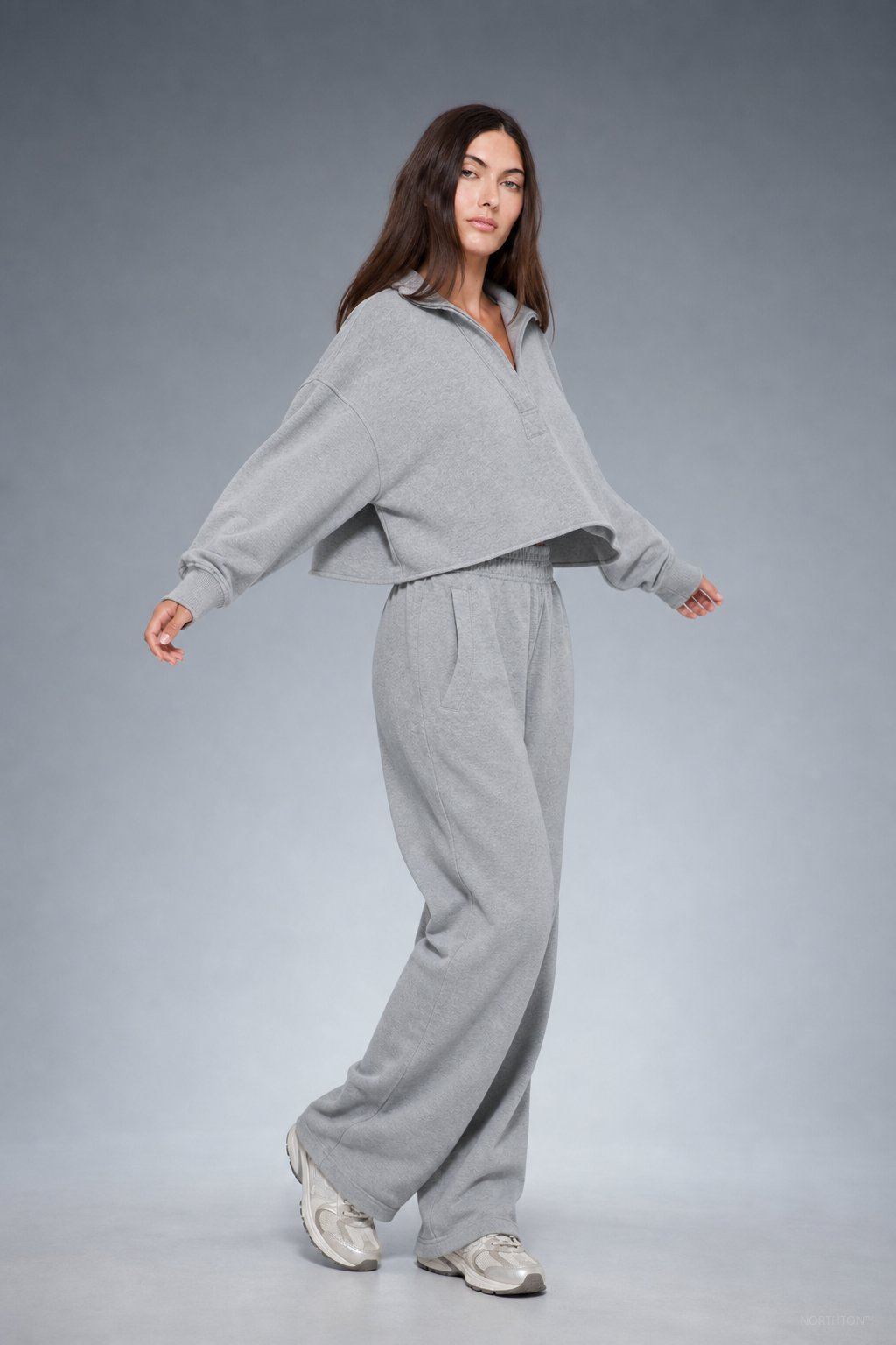 Weekender Comfort Hoodie in Light Gray