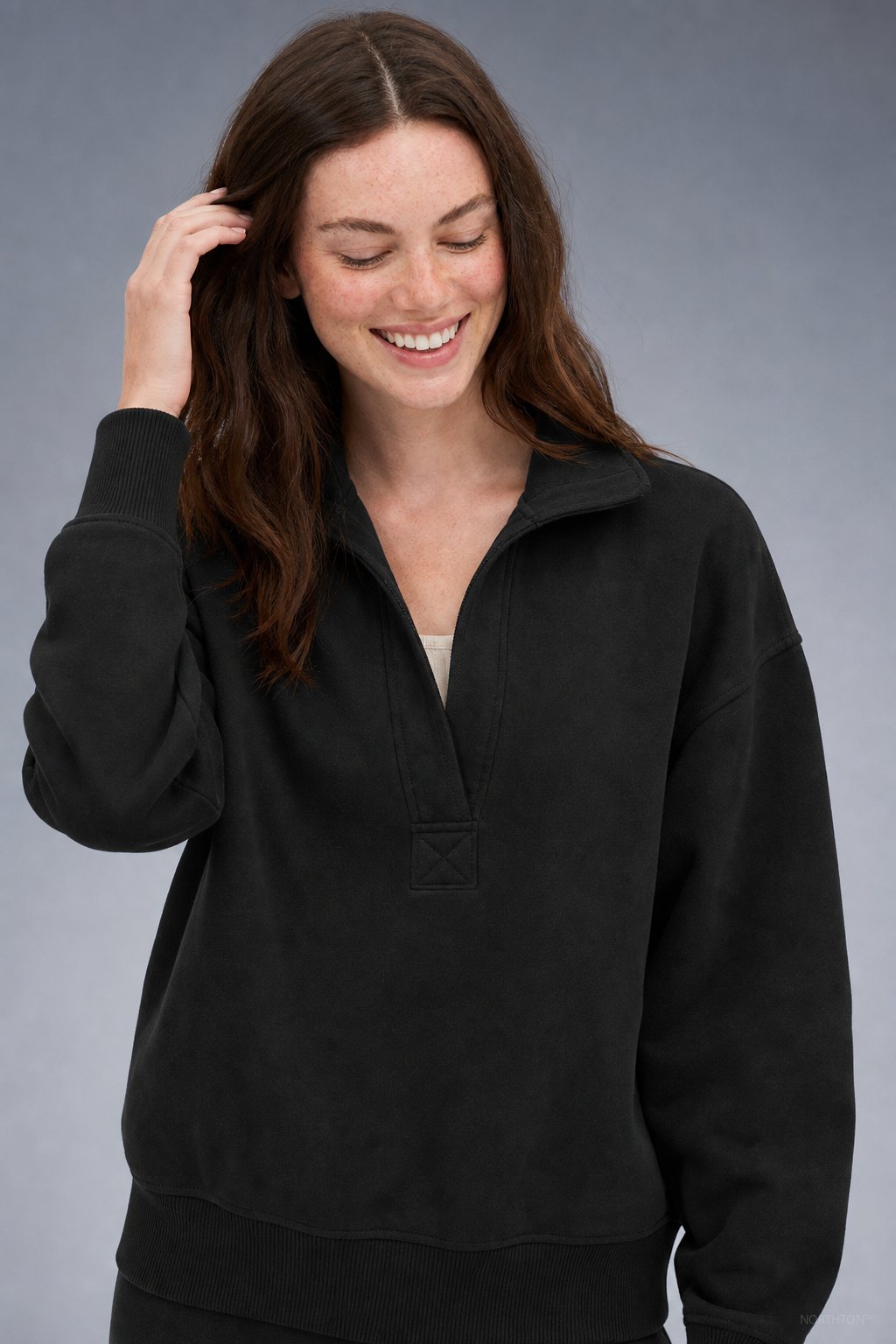 Weekender Comfort Hoodie in Black